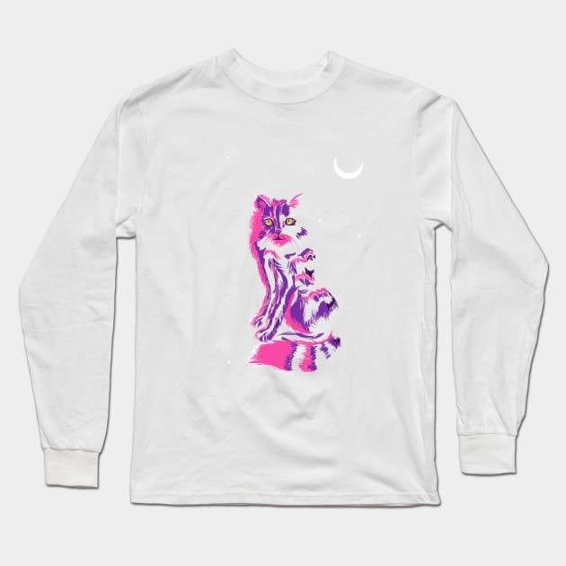 The Cheshire cat Long Sleeve T-Shirt by SmannaTales